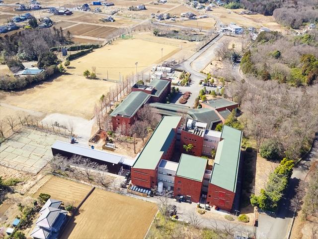 長沼アーキテクツが支援したコエドビール新工場の空撮写真