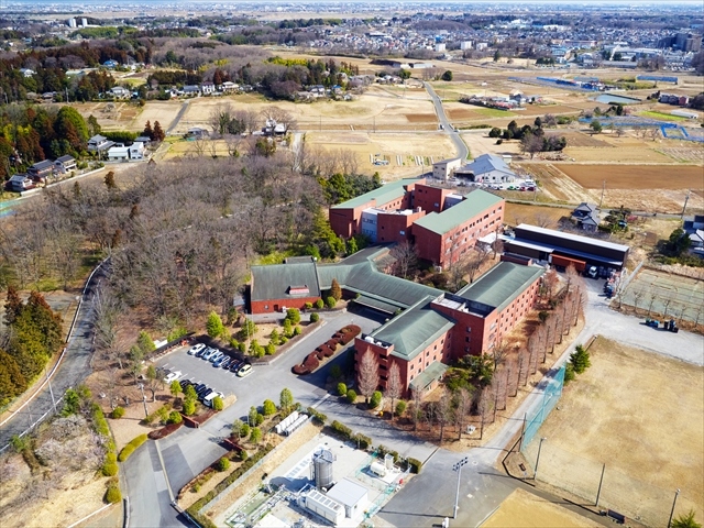東松山市にある新工場コエドブルワリー空撮写真